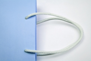 Paper carrier bags with rope handle Paper carrier bags with rope handle