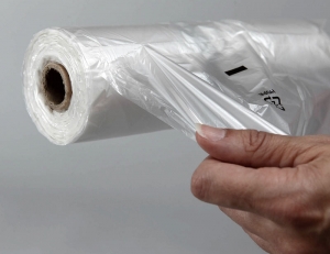 High-quality polythene produce bags on the roll High-quality polythene produce bags on the roll